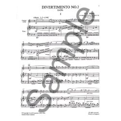 W.A. Mozart: Divertimento No.2 K.439b (Clarinet/Piano)