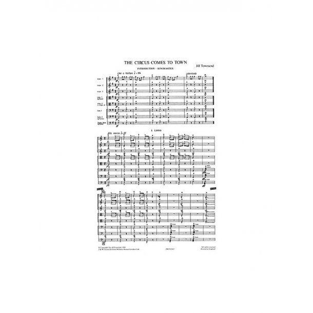 Playstrings Easy No. 3 - Circus Comes To Town (Score)