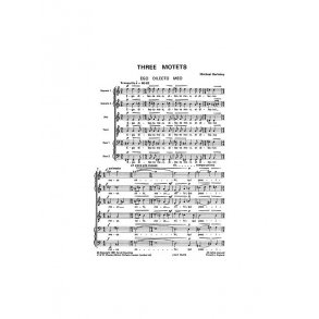 Michael Berkeley: Three Motets