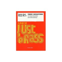 Junior Just Brass No.8: Three Miniatures (Score/Parts)