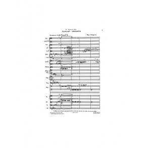 Thea Musgrave: Clarinet Concerto  (Full Score)