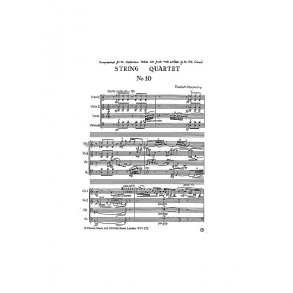Elizabeth Maconchy: String Quartet No.10 (Score)