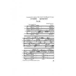 Elizabeth Maconchy: String Quartet No.10 (Score/Parts)