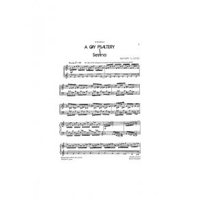 Jones: A Gay Psaltery for Harpsichord