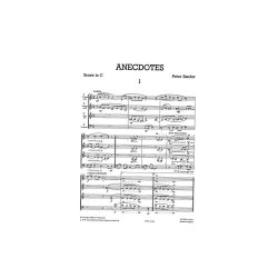 Peter Sander: Anecdotes - Brass Quartet (Just Brass No.47)