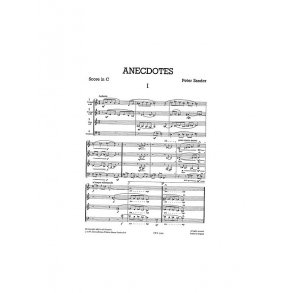 Peter Sander: Anecdotes - Brass Quartet (Just Brass No.47)