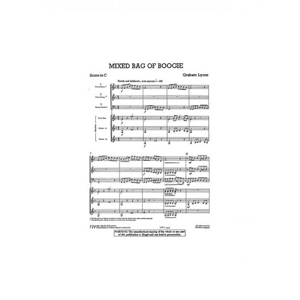 Mixed Bag No.12: Graham Lyons - Mixed Bag Of Boogie