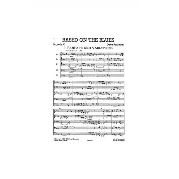 Junior Just Brass 11: Perrottet Based On The Blues