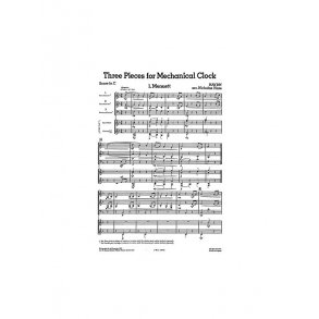 Mixed Bag No.14: Joseph Haydn - Three Pieces For Mechanical Clock (Score/Parts)