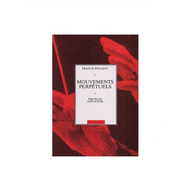 Poulenc  Mouvements Perpetuels (levering)  Flt/gtr