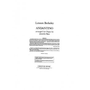 Lennox Berkeley: Andantino For Organ