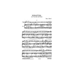 Boyle: Sonatina for Clarinet and Piano