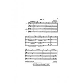 W. Forbes: Easy String Quartets Book 2 (Score Only)