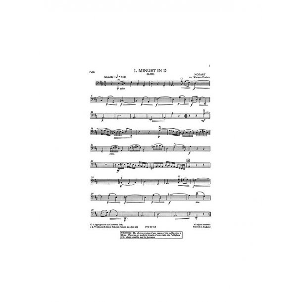 W. Forbes: Easy String Quartets Book 3 (Parts Only)