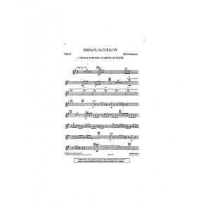 Jill Townsend: Psalm Four: Fridays, Saturdays (Parts)