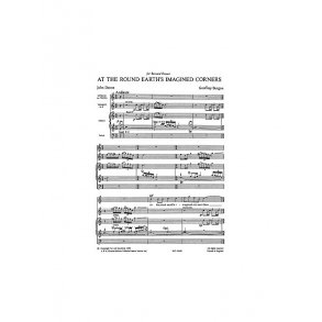 Burgon: At The Round Earth's Imagined Corners (Score)