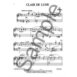 Clair de Lune (Easy Piano No.2)