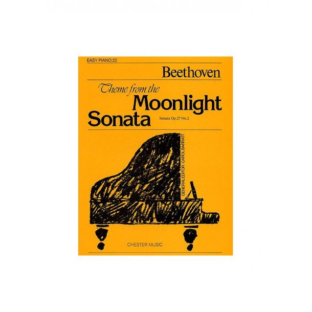 Theme From The Moonlight Sonata (Easy Piano No.22)