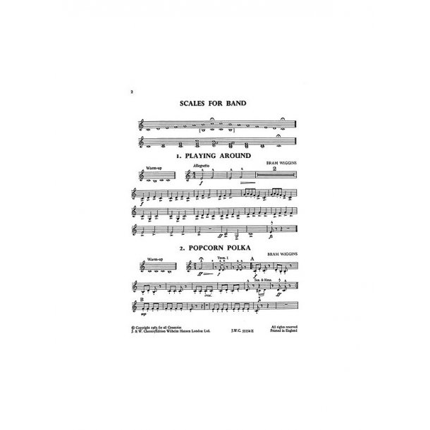 B. Wiggins: Bandstand Easy Book 1 (Concert Band Clarinet 2)