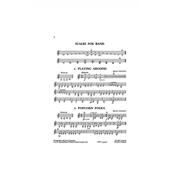 B. Wiggins: Bandstand Easy Book 1 (Concert Band Clarinet 3)