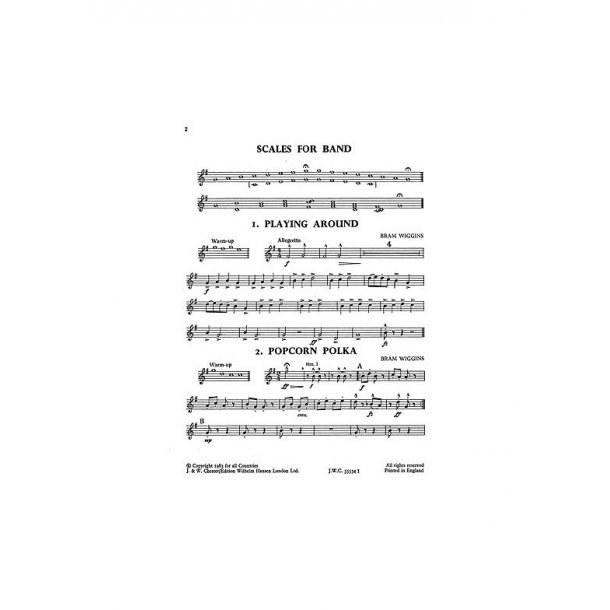 B. Wiggins: Bandstand Easy Book 1 (Concert Band Alto Saxophone 1)