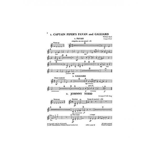 B. Wiggins: Bandstand Moderately Easy Book 1 (Concert Band Trombone 2)