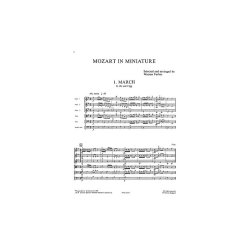 Playstrings Moderately Easy No. 6 Mozart In Miniature