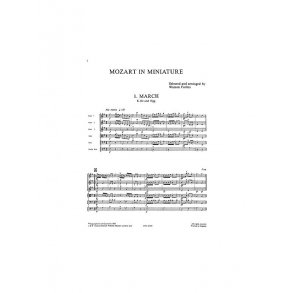Playstrings Moderately Easy No. 6 Mozart In Miniature
