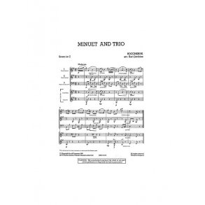 Mixed Bag No.19: Luigi Boccherini - Minuet And Trio (Score/Parts)