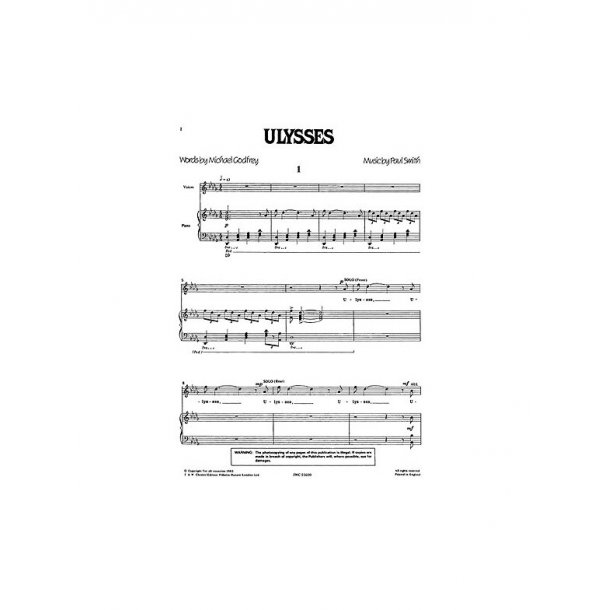 Ulysses Vocal Score