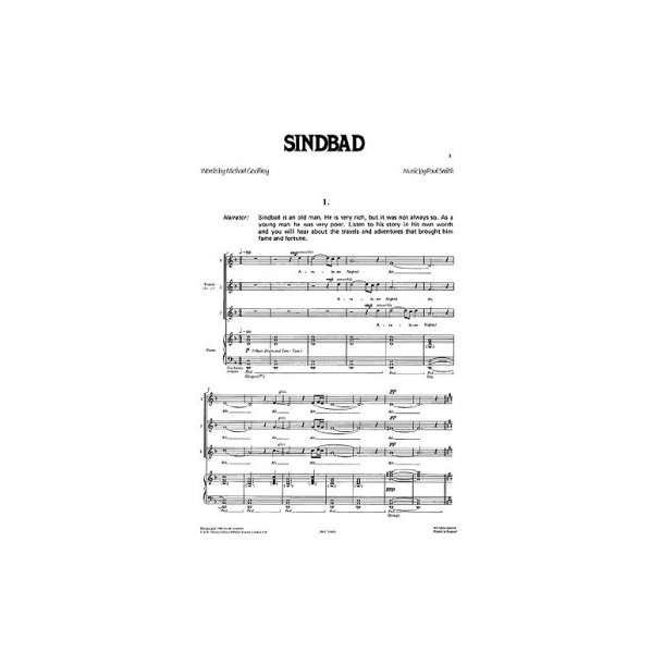 Sindbad Vocal Score