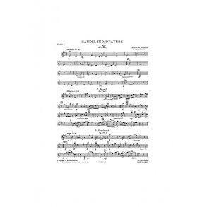 Playstrings Moderately Easy No. 9 Handel In Miniature
