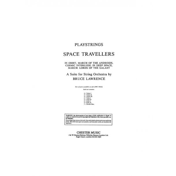 Playstrings Easy No. 7 Space Travellers (Lawrence)