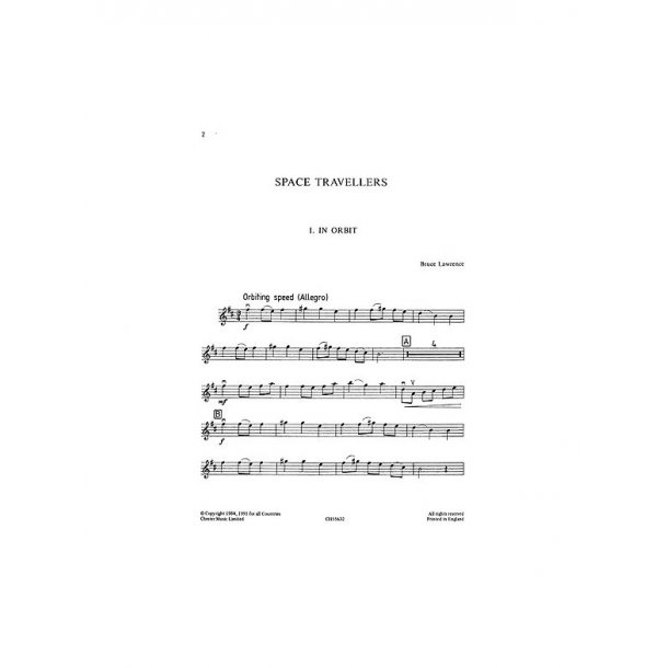 Playstrings No. 7 Bruce Lawrence: Space Travellers