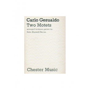 Carlo Gesualdo/Peter Maxwell Davies: Two Motets