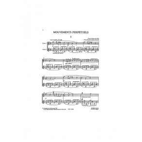 Poulenc: Mouvements Perpetuels for Two Guitars