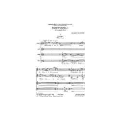 Maconchy: Nocturnal for SATB Chorus