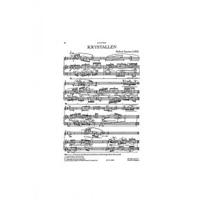 Robert Saxton: Krystallen For Flute And Piano