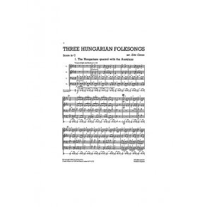 Junior Just Brass 17: Three Hungarian Folk Songs (4-Part)