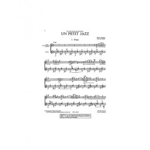 Duarte: Un Petit Jazz For Flute And Guitar
