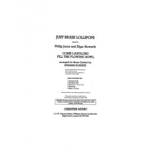 Just Brass Lollipops 5 Roberts Come Landlord Fill The Flowing Bowl (arr) 5 Part