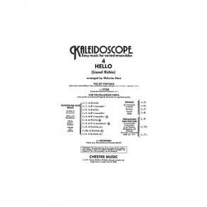 Kaleidoscope No. 4 Hello