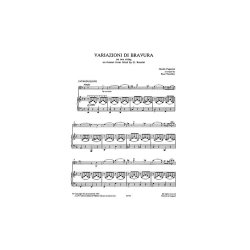 Niccolo Paganini: Variazioni Di Bravura On One String (Cello/Piano)