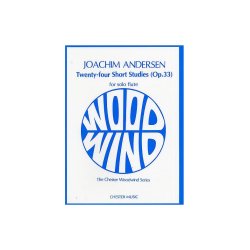 Joachim Andersen: Twenty-Four Short Studies Op.33 For Flute Solo