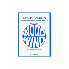 Joachim Andersen: Twenty-Four Short Studies Op.33 For Flute Solo