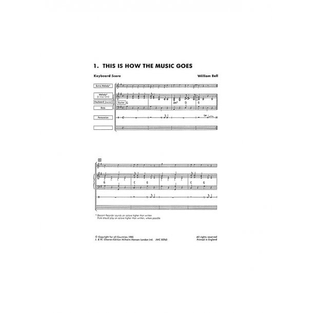 Jam Sessions Keyboard Score