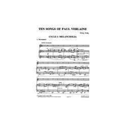 Philip Wilby: Ten Songs Of Paul Verlaine