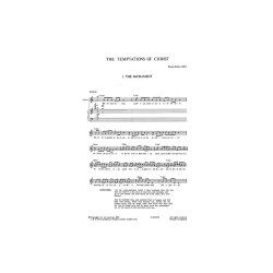 Philip Wilby: The Temptations Of Christ (Vocal Score)