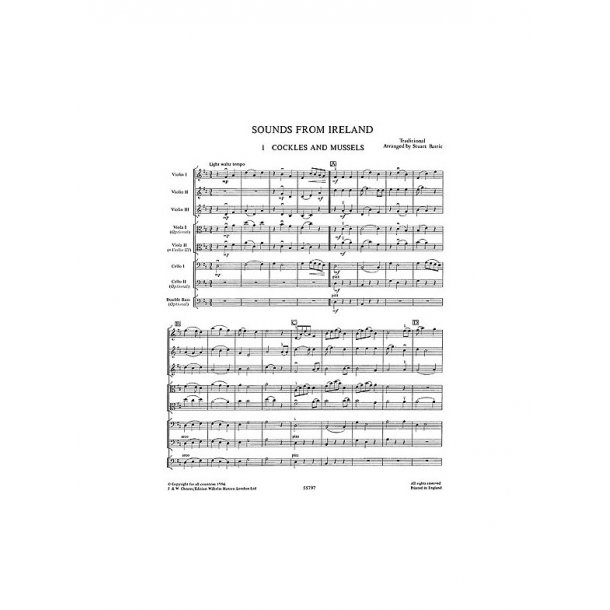 Playstrings Easy No. 12: Sounds From Ireland Score