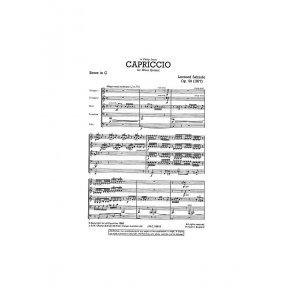 Salzedo: Capriccio Op.90  (Score and Parts)